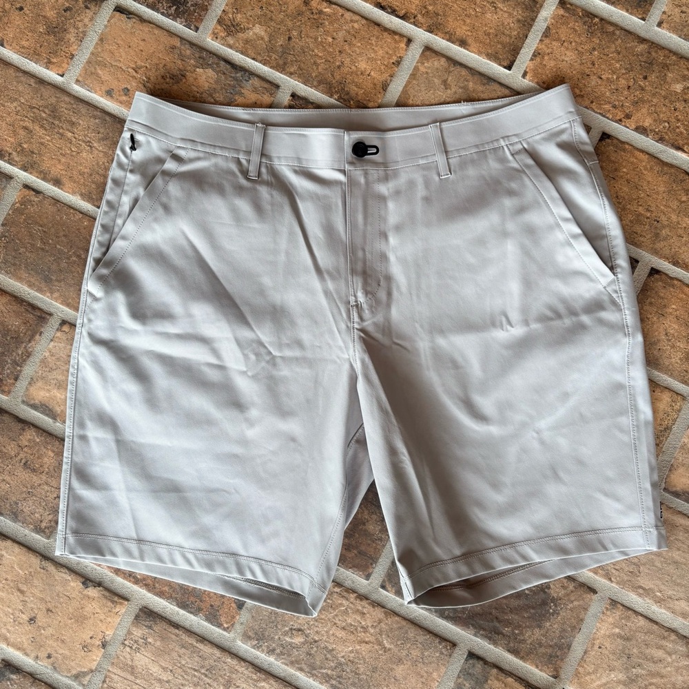 Public Rec Men's Light Gray Performance Shorts Size 36